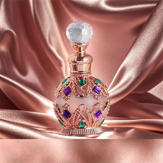 Exotic Arabian Perfume For Women, Enchanting Floral Bouquet With Rose,