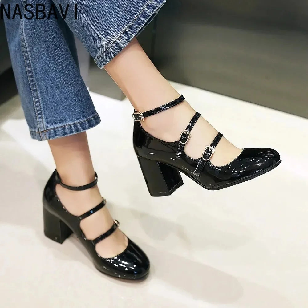 Thick Block High Heel