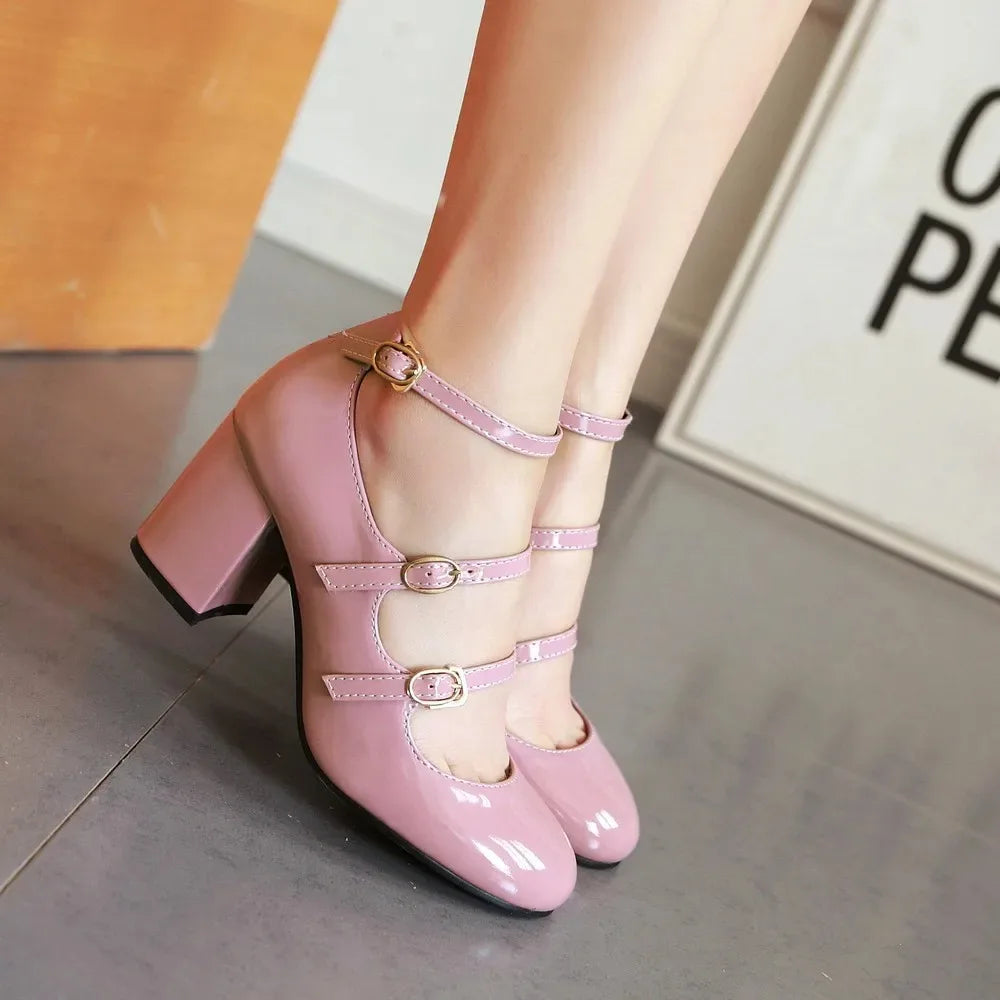 Thick Block High Heel