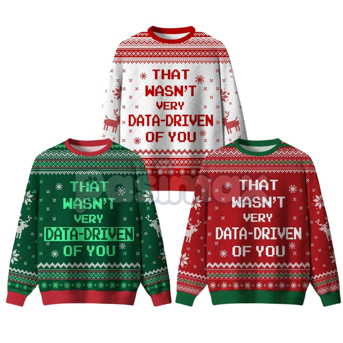 Classic Geek Style Ugly Christmas Sweater