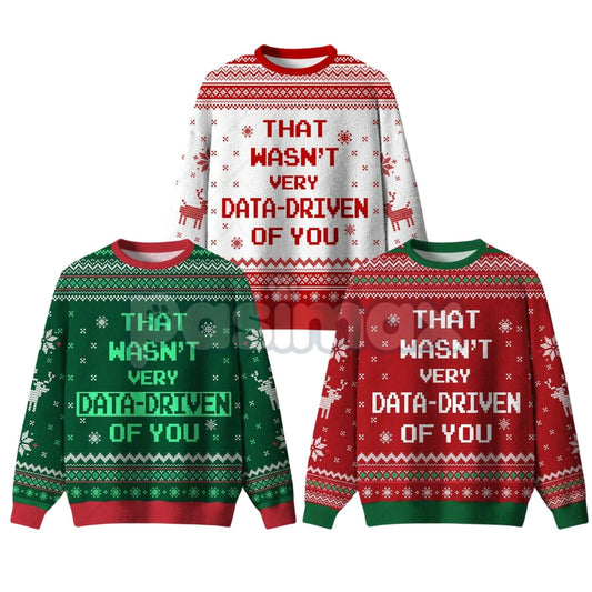 Classic Geek Style Ugly Christmas Sweater