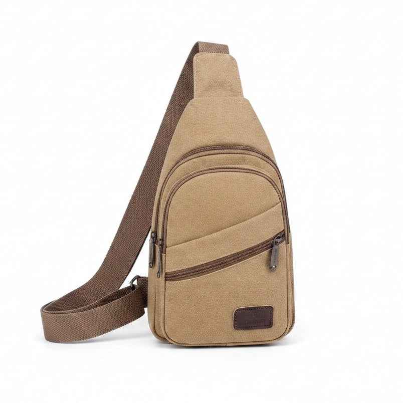 Canvas Sling Bag – Crossbody Travel Bag for Men & Women