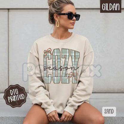 Plaid Cozy Sweatshirt