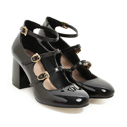 Thick Block High Heel