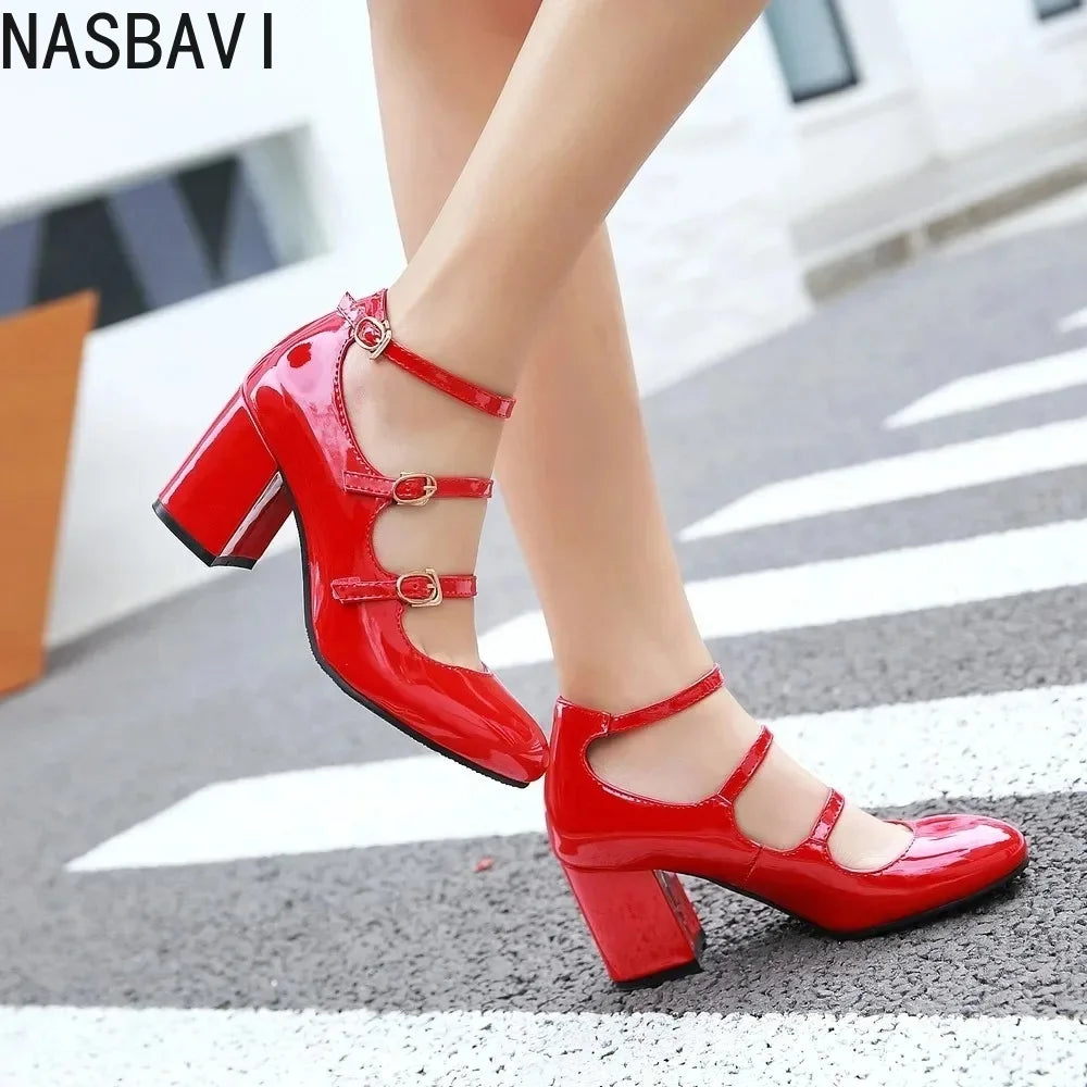 Thick Block High Heel