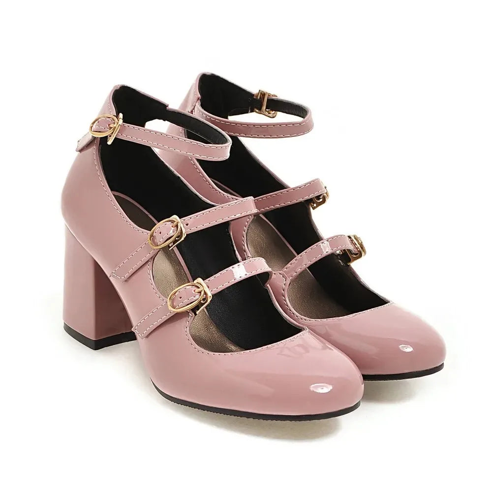 Thick Block High Heel