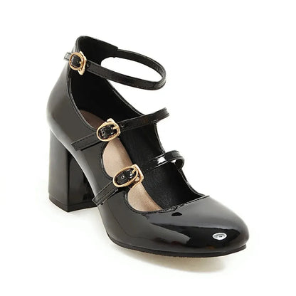 Thick Block High Heel