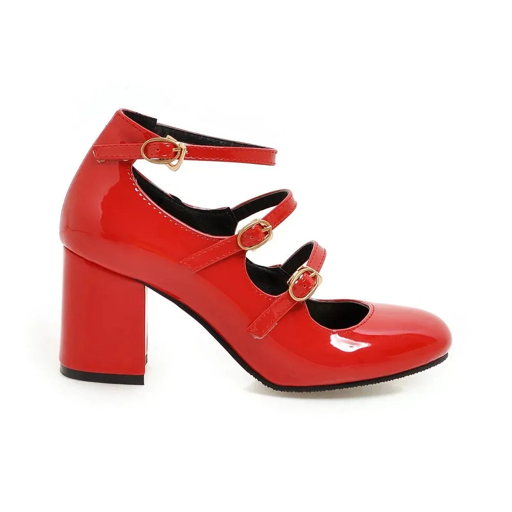 Thick Block High Heel