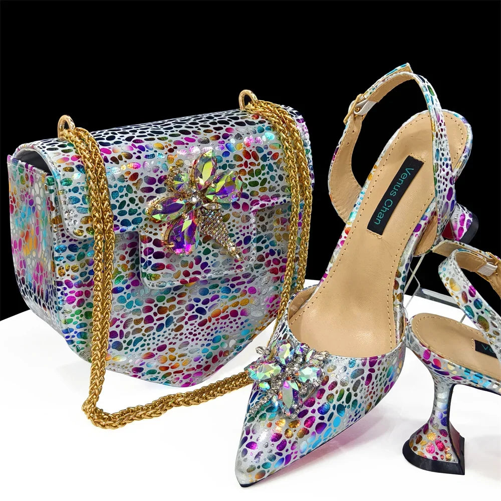 Italian Style Shoes And Bag Sets ED1990