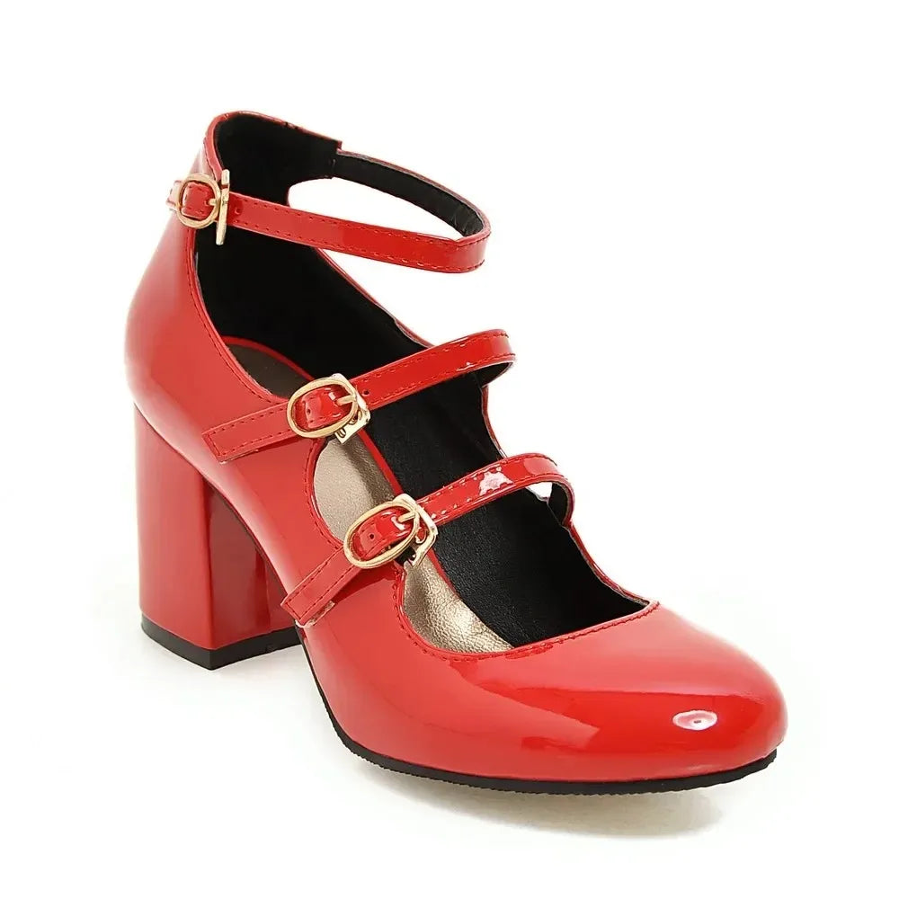 Thick Block High Heel