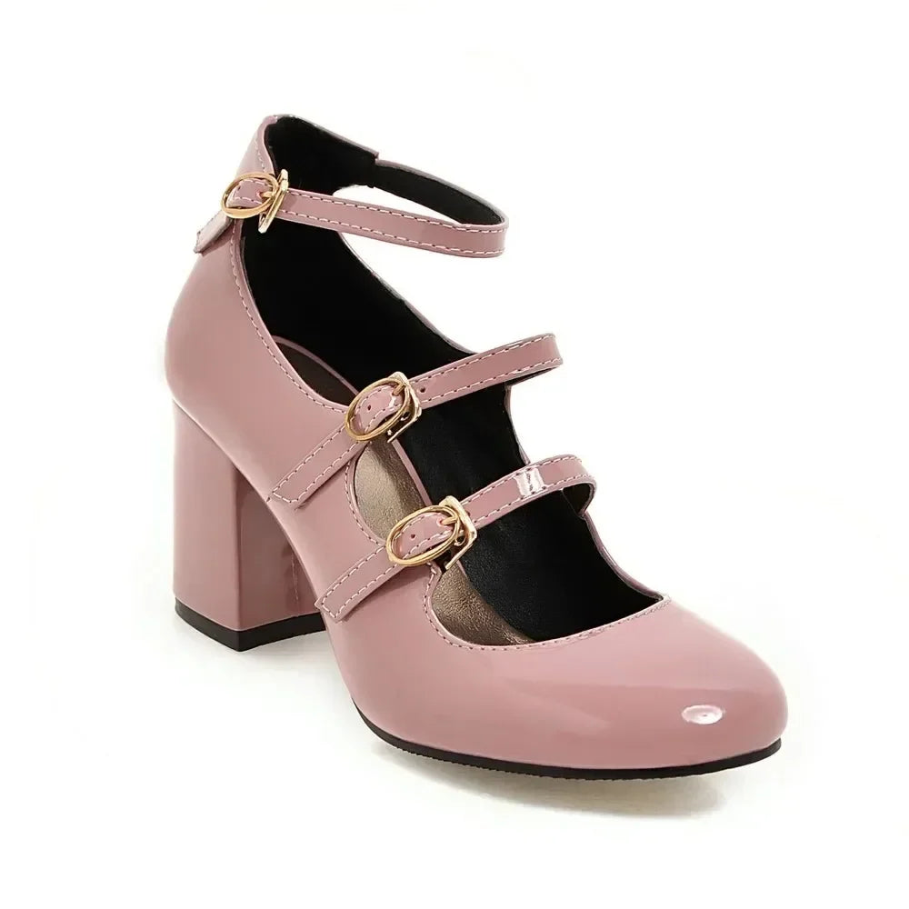 Thick Block High Heel