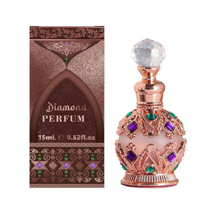 Exotic Arabian Perfume For Women, Enchanting Floral Bouquet With Rose,