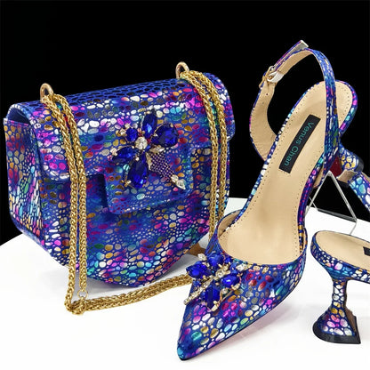 Italian Style Shoes And Bag Sets ED1990