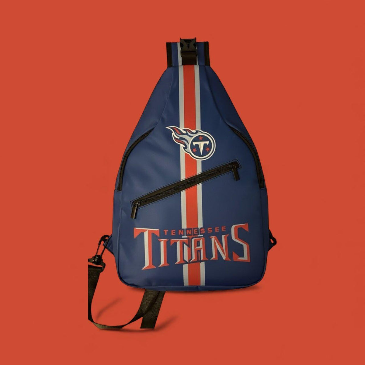 Tennessee Titans Blue Sling Bag | Adjustable Football Crossbody Bag