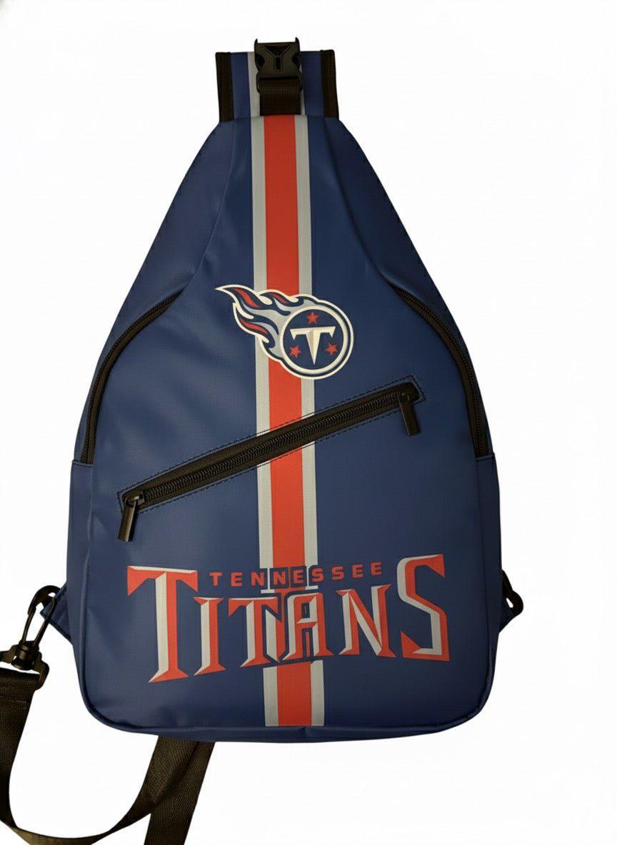 Tennessee Titans Blue Sling Bag | Adjustable Football Crossbody Bag