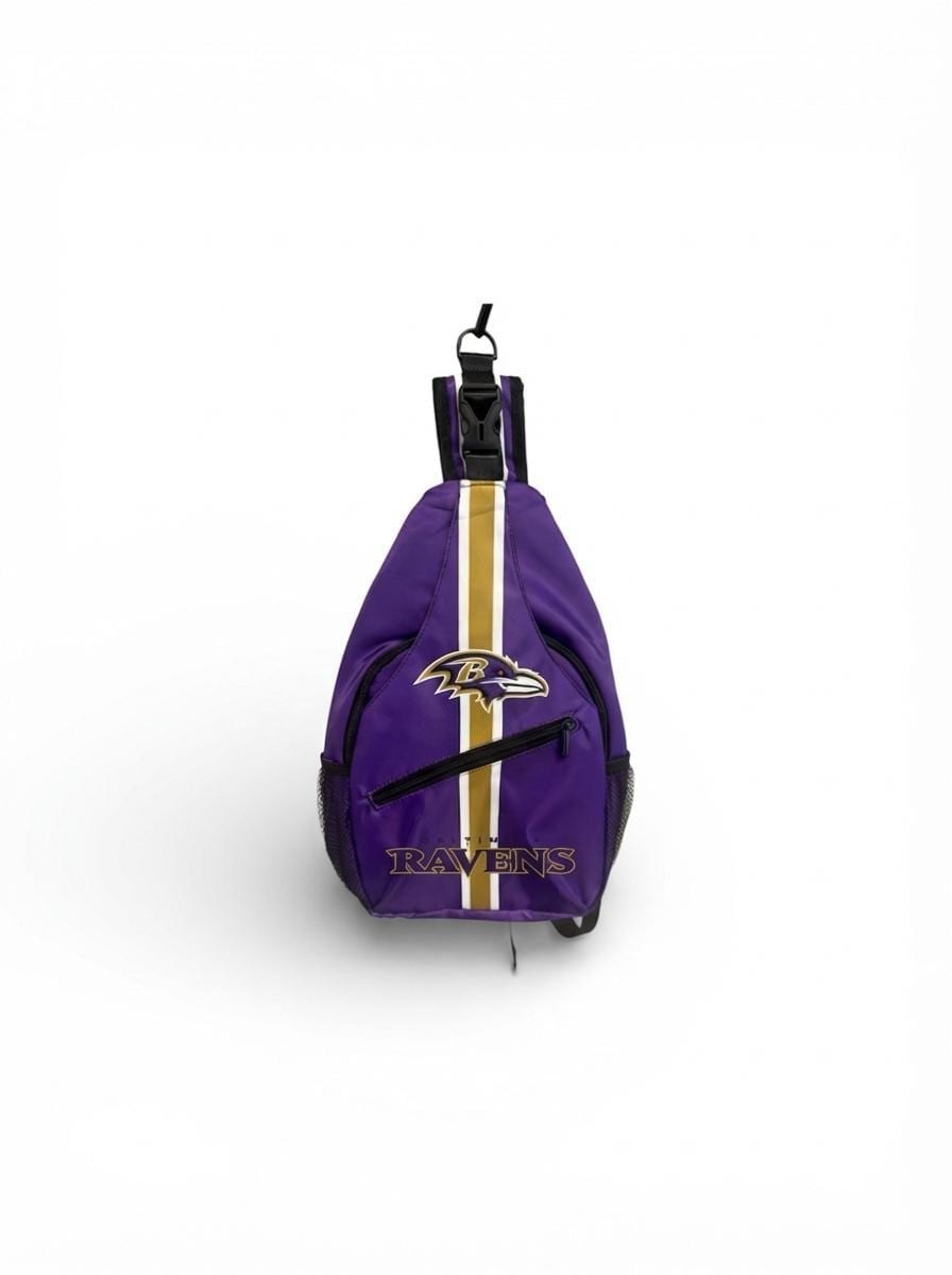Baltimore Ravens Sling Bag | NFL Game Day Crossbody Bag