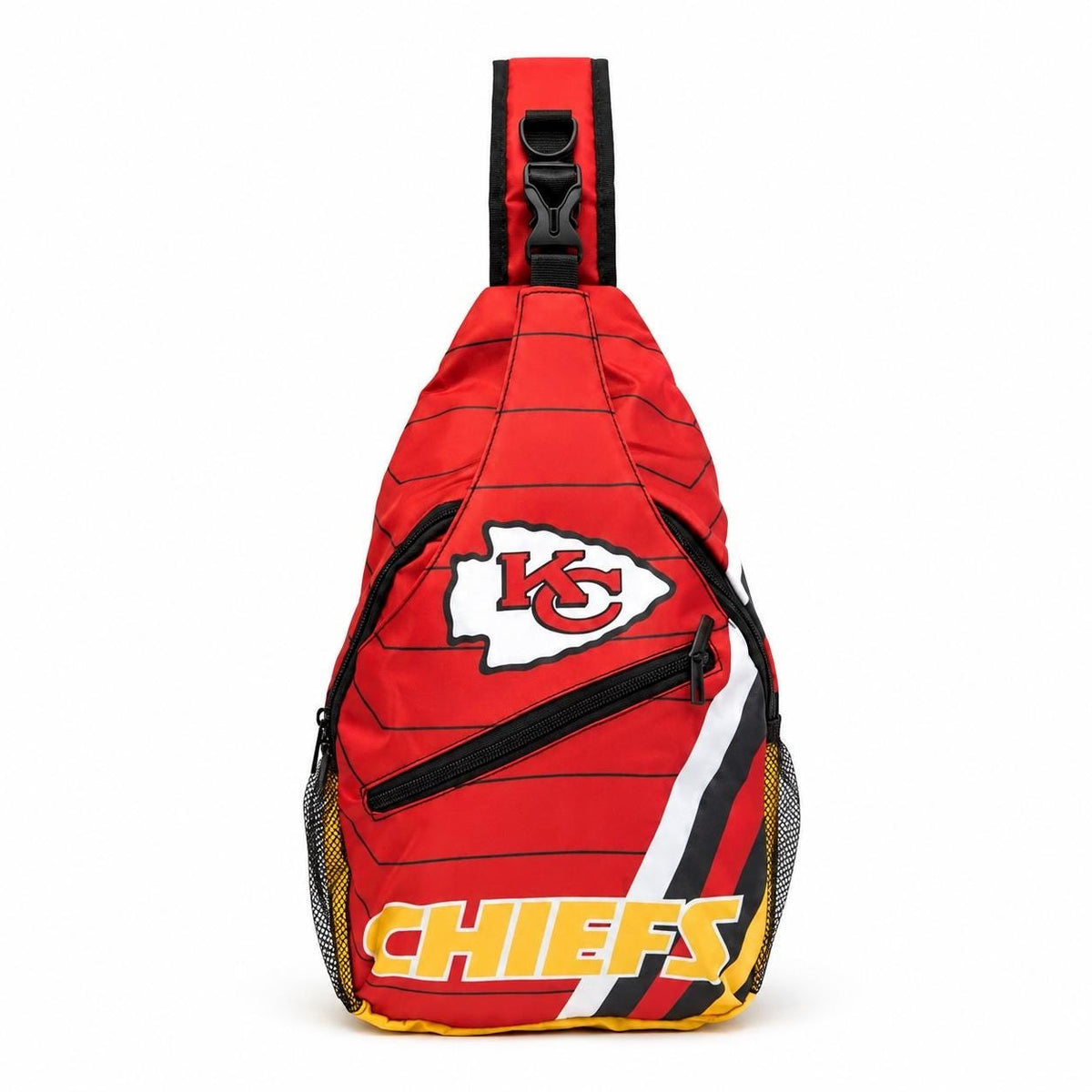 Kansas City Chiefs Red Sling Bag | Adjustable Football Crossbody Bag