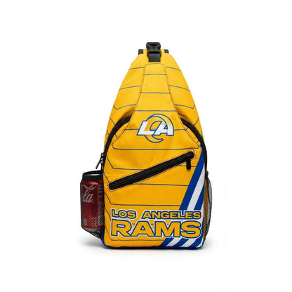 Los Angeles Rams Yellow Sling Bag | Adjustable Football Crossbody Bag